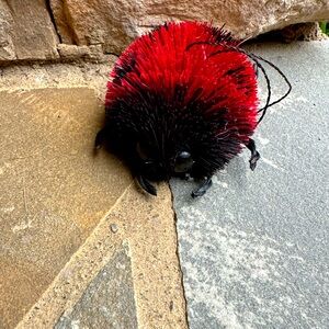 New🌟Anthropologie Terrain Buri Bottle Brush Animals- ladybug